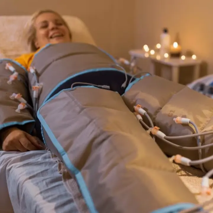 Trattamento corpo in cabina con tecnologia professionale